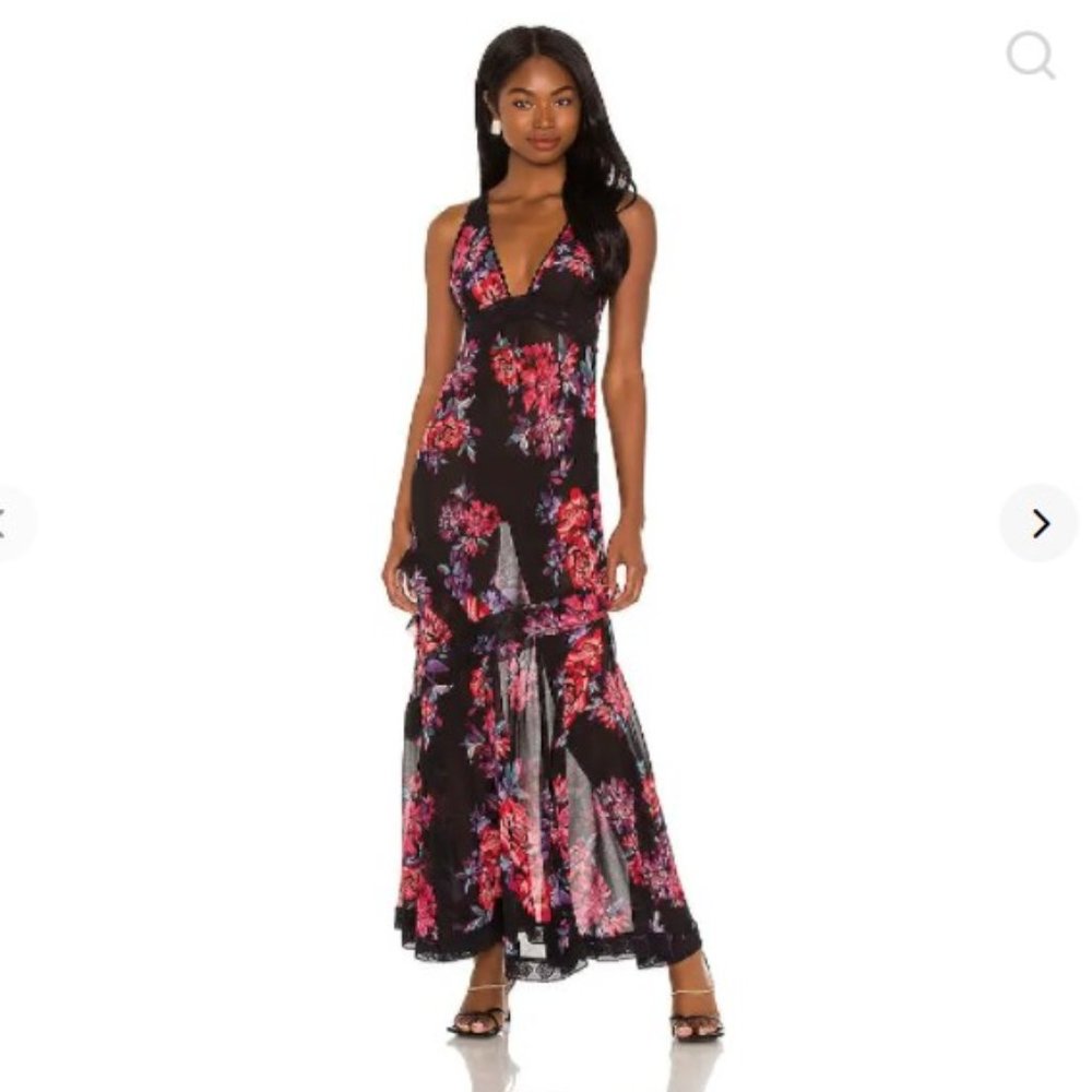 Free People Intimately NWT Stay Awhile Maxi Dress Slip Medium